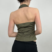 #163 vente d’échantillons | taille: S · couleur: irisé + marron · article: haut · détails: échantillon + lola