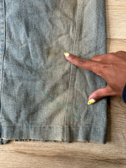 BEST PICKS | small blue denim midi skirt