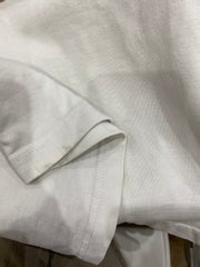 EUROS DROP | T-shirt de mel branco com detalhes do logotipo