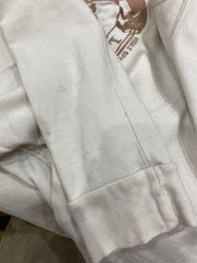 EUROS DROP | T-shirt de mel branco com detalhes do logotipo
