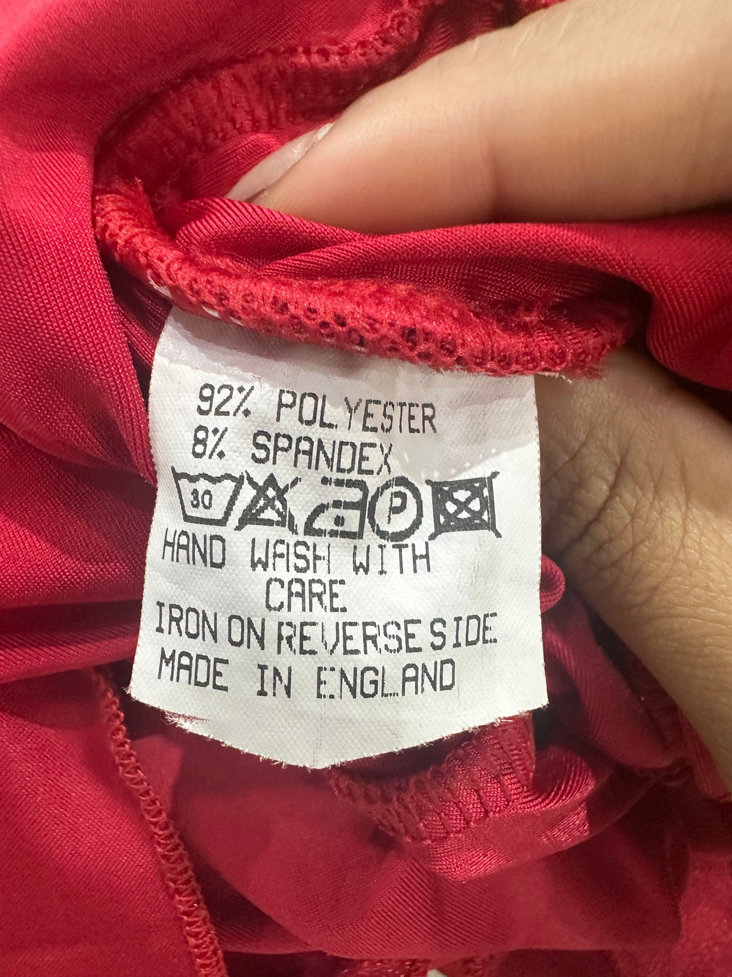 wedding guest drop | extra small/small red halterneck midi dress