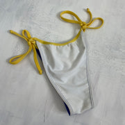 💻💚 DROP 4 | small blue yellow and white brasil flag bikini bottoms
