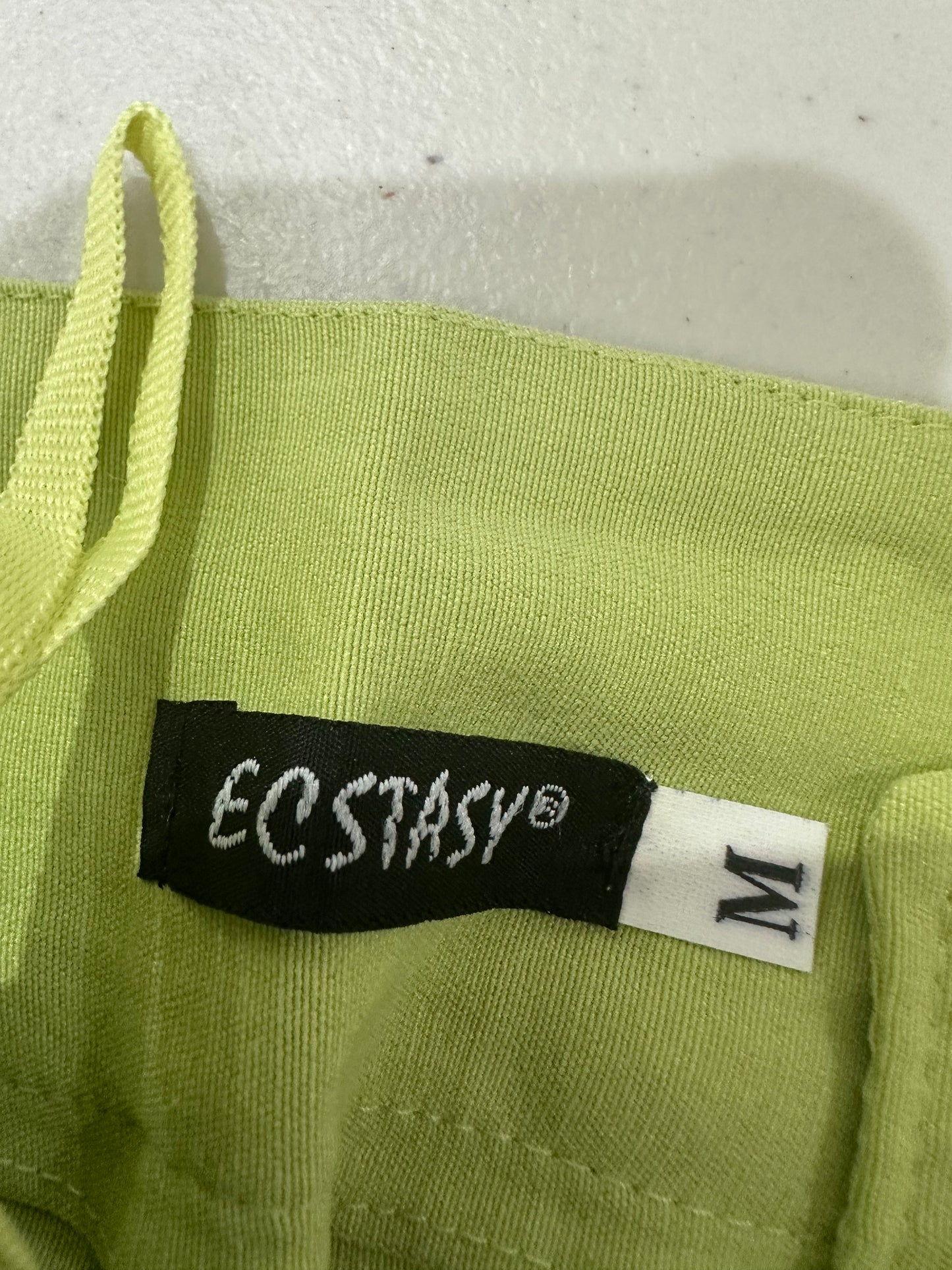 colourmaxxing drop | extra small green flared trousers