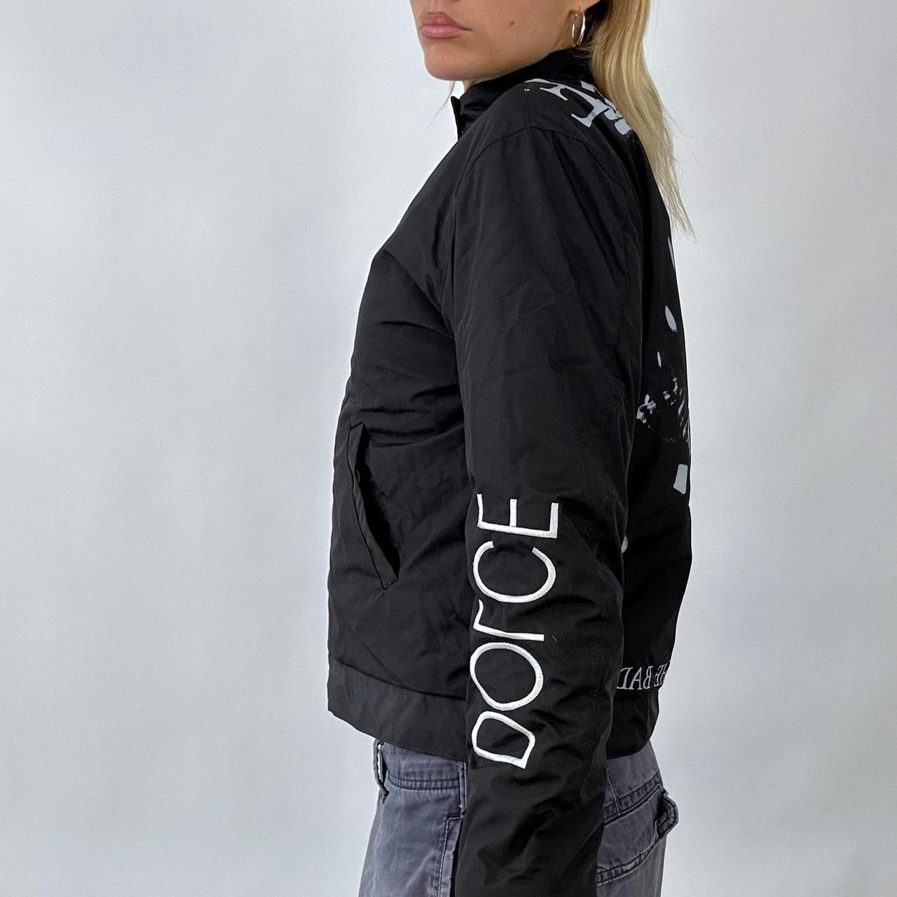 BEST PICKS, GENERAL l medium dolce & gabbana style black graphic print puffer coat