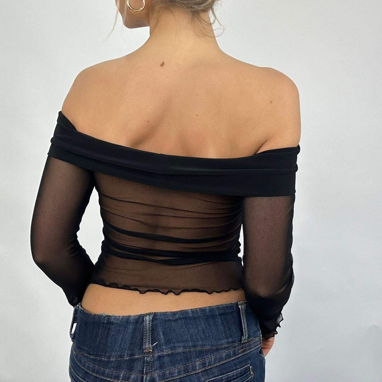 #240 SAMPLE SALE | extra small mila long sleeve in black