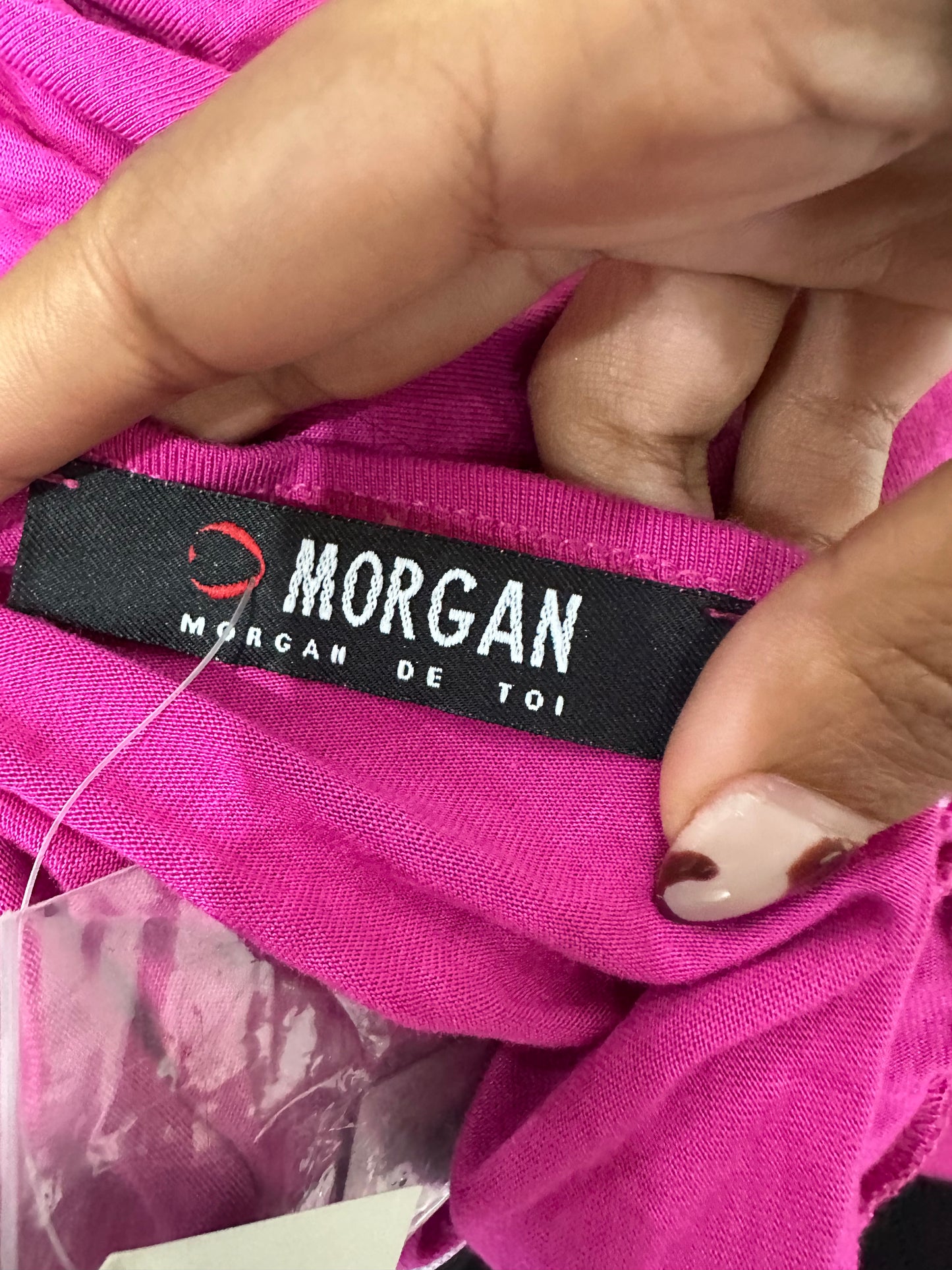 vintage edit thirty-one | small pink morgan de toi bandeau halterneck top
