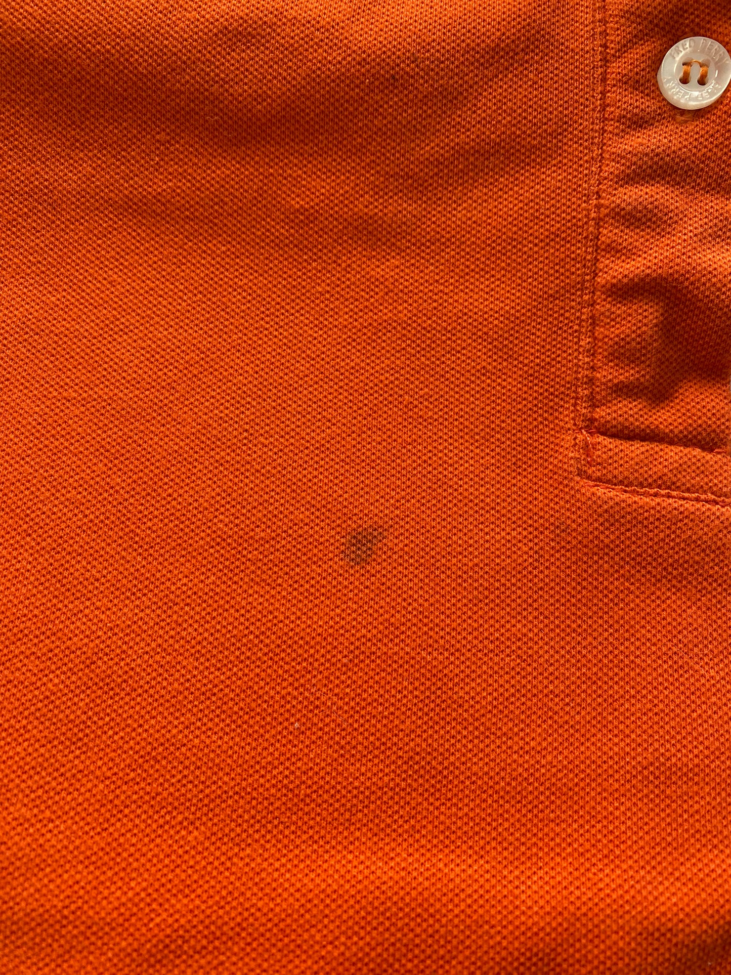 PUB GARDEN DROP | medium orange fred perry polo shirt