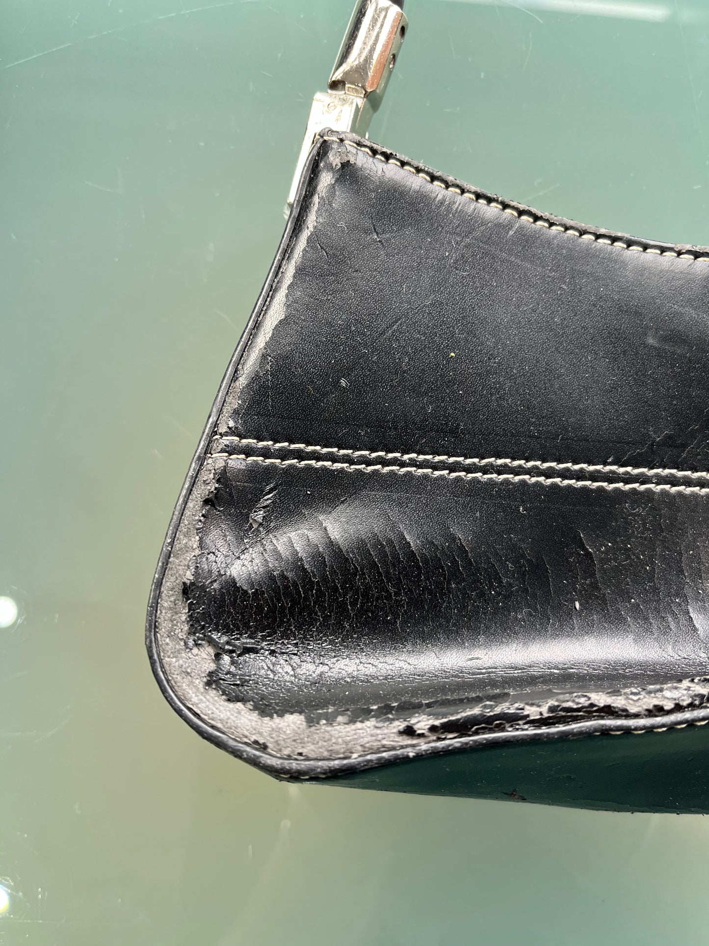 PROM SEASON DROP | small black prada style shoulder bag