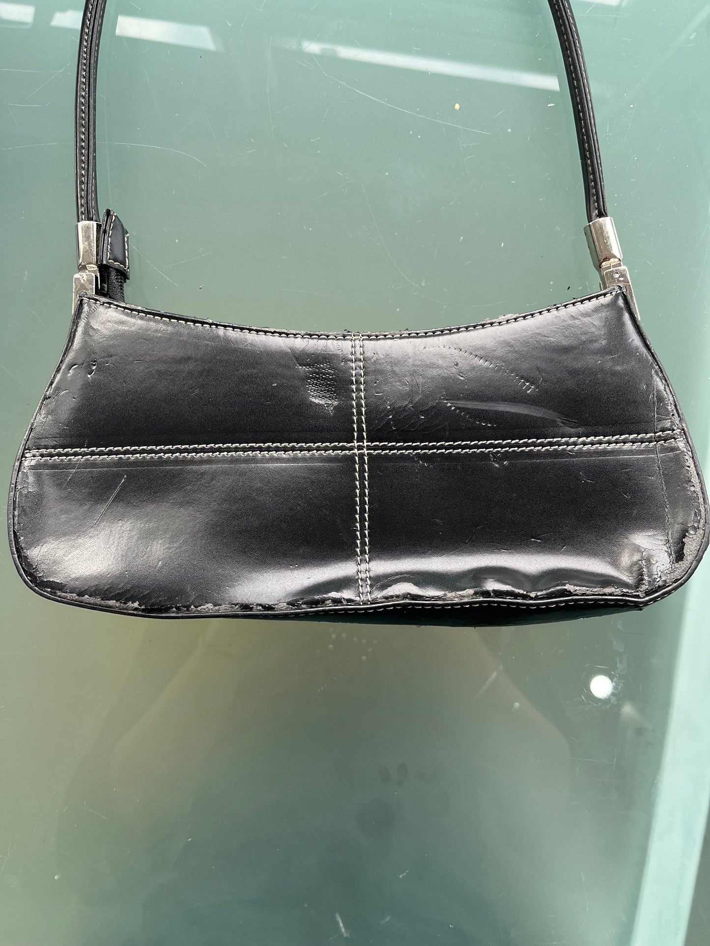 PROM SEASON DROP | small black prada style shoulder bag