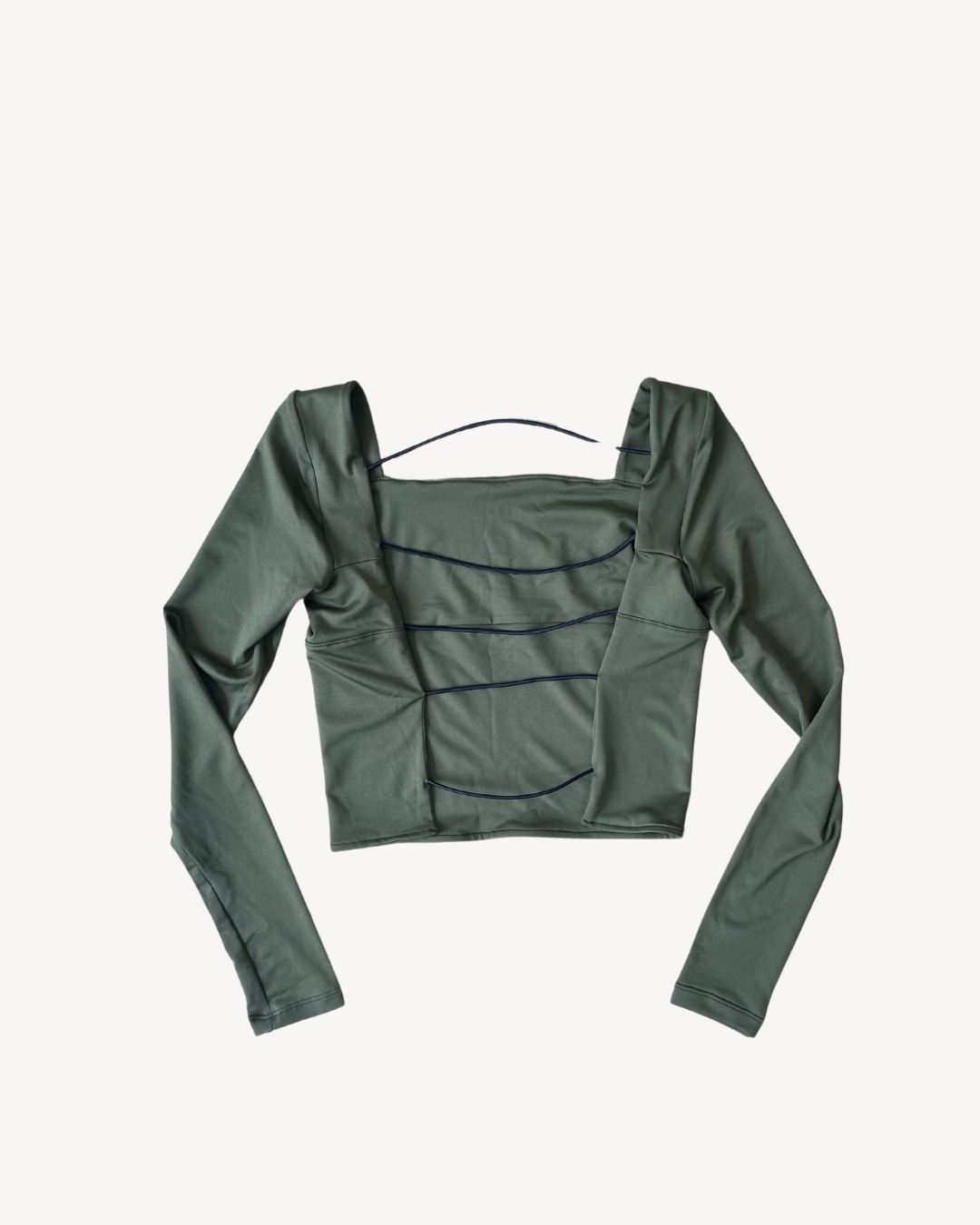 the long sleeve kaia in khaki