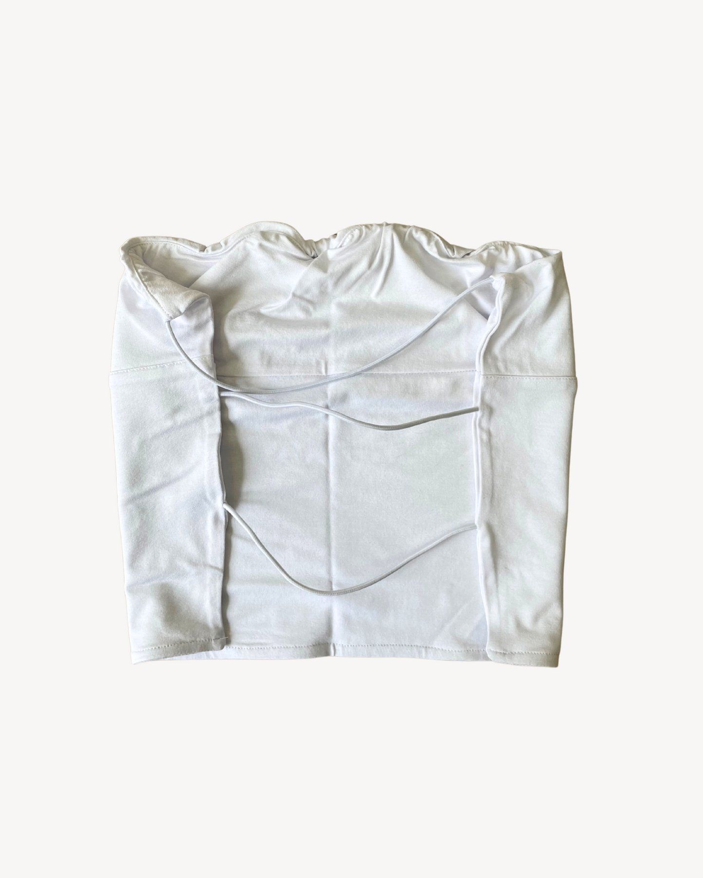 the kaia bandeau in white