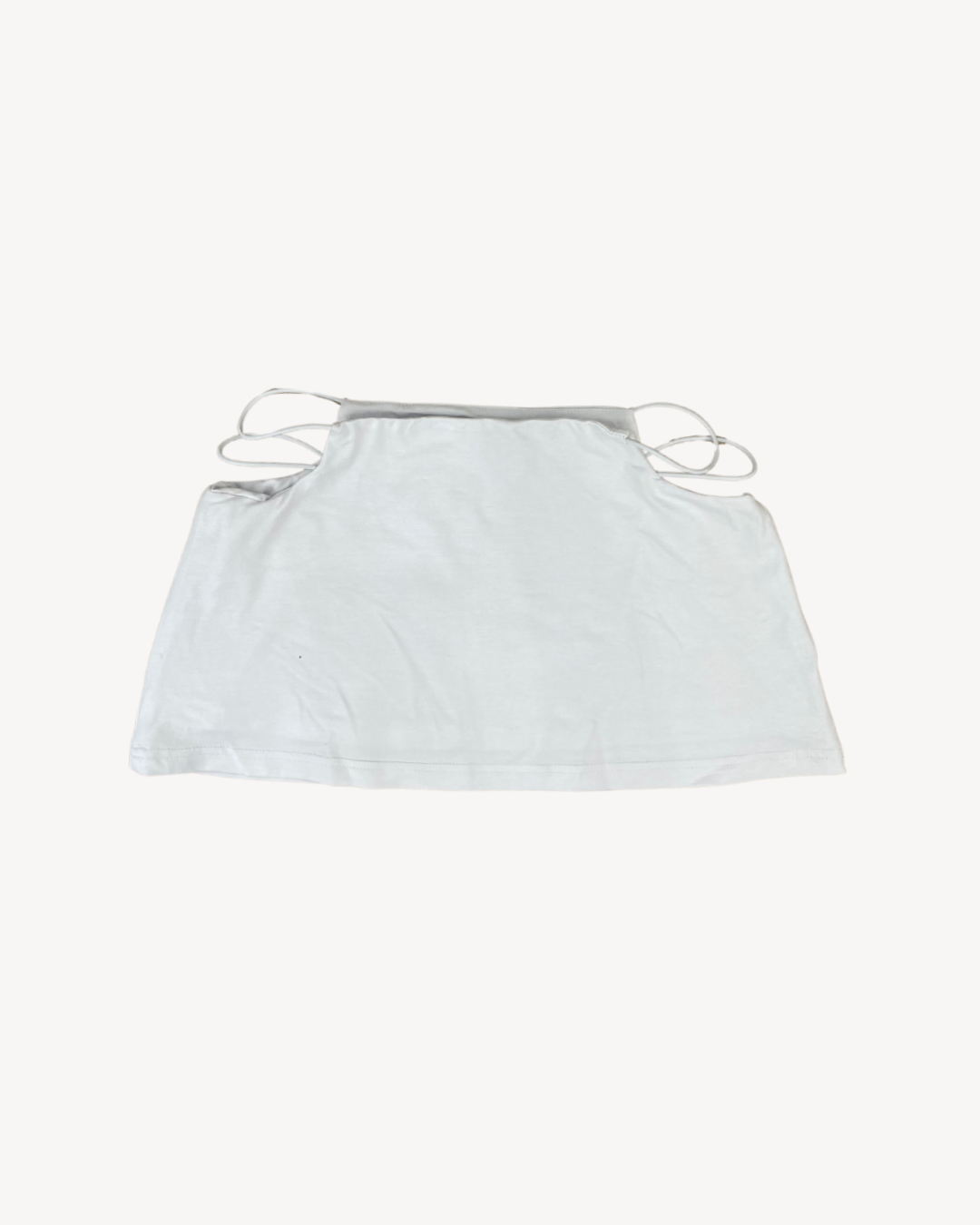 the kaia skirt in white