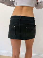 small pocket detail mini skirt
