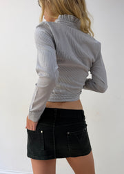 small pocket detail mini skirt