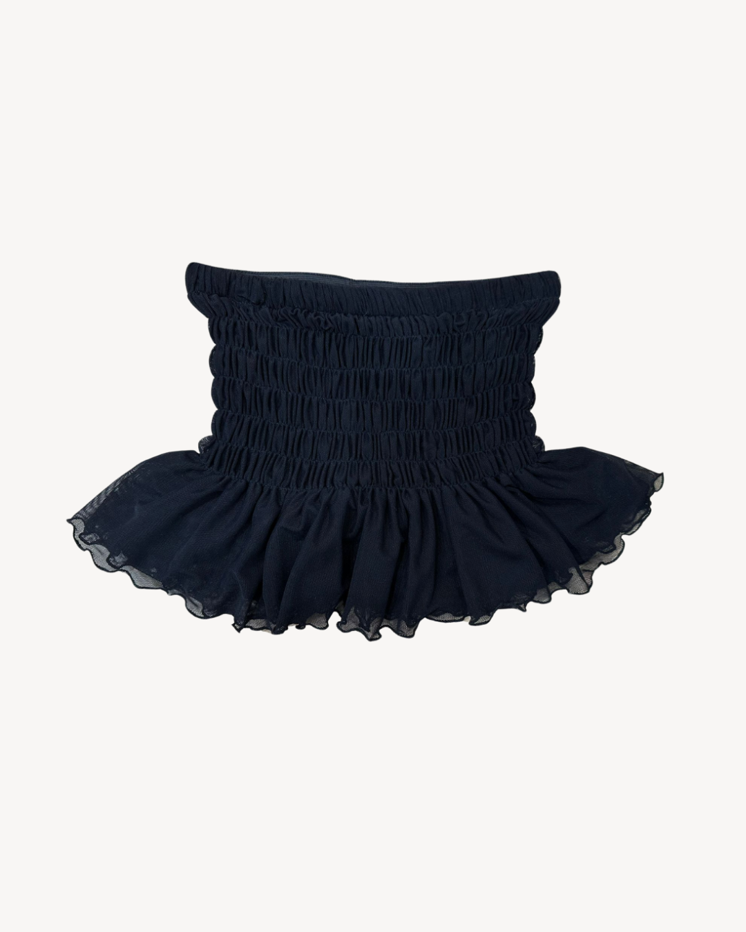 the poppy skort in black