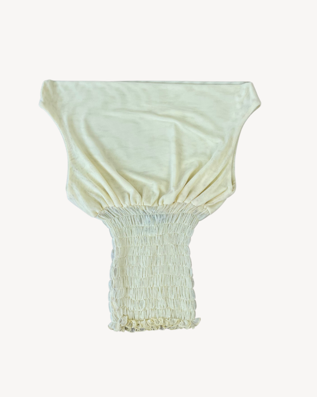 the poppy top in butter yellow