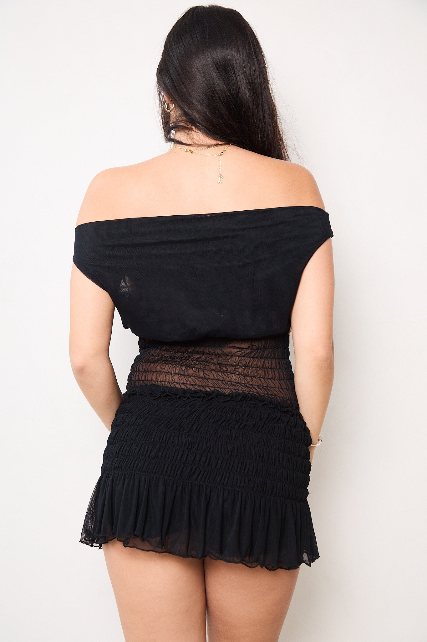 the poppy top in black