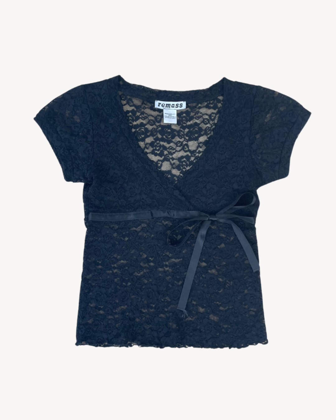 the belle in black lace