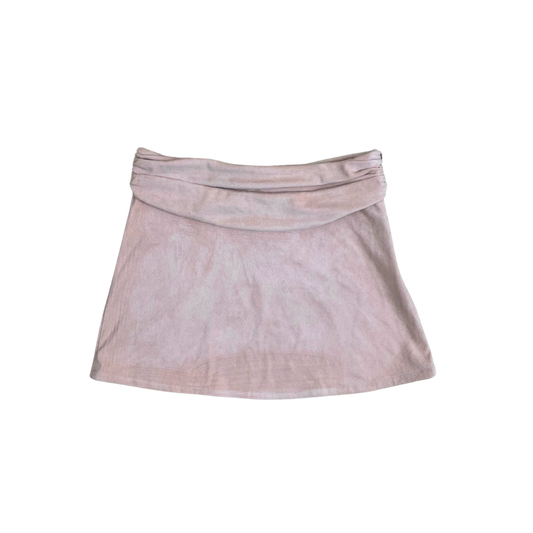 the luna skirt in peach pink