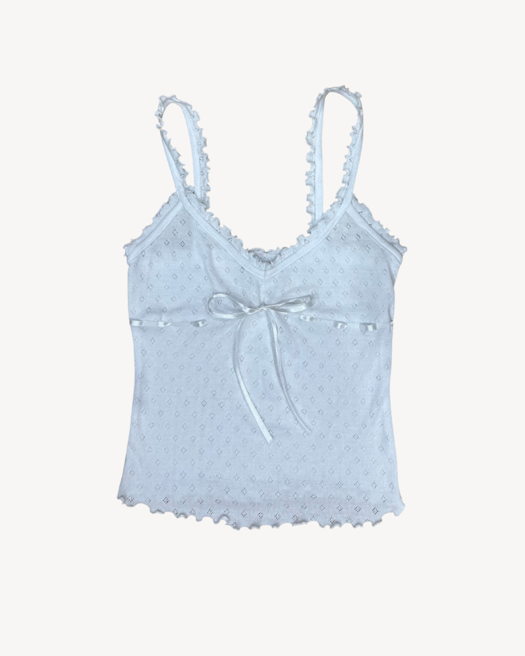 the matilda cami in white