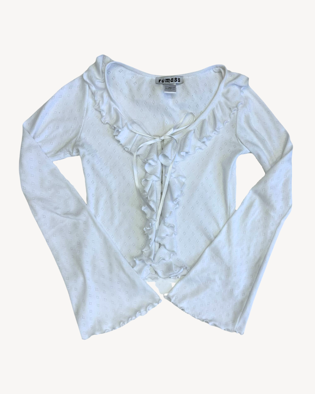 the matilda cardigan in white