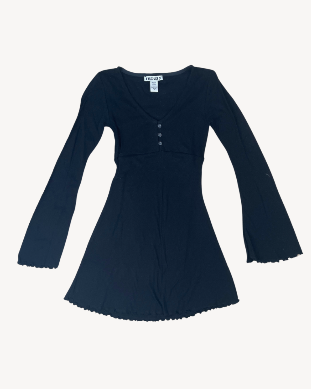 the lana dress in black