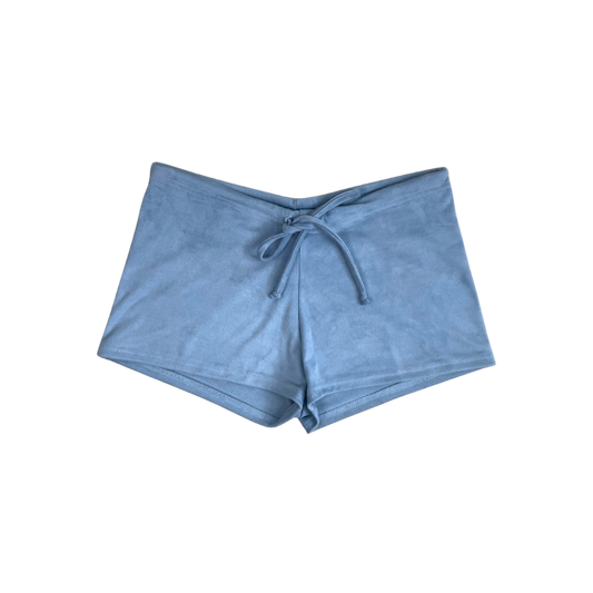 the solene shorts in baby blue