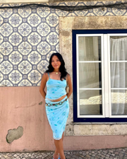 הטופ של סט ⁨flora⁩