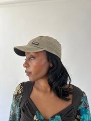 aquamarine drop | one size khaki k2 cap