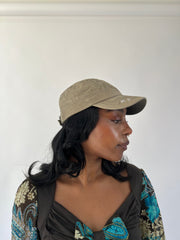 aquamarine drop | one size khaki k2 cap