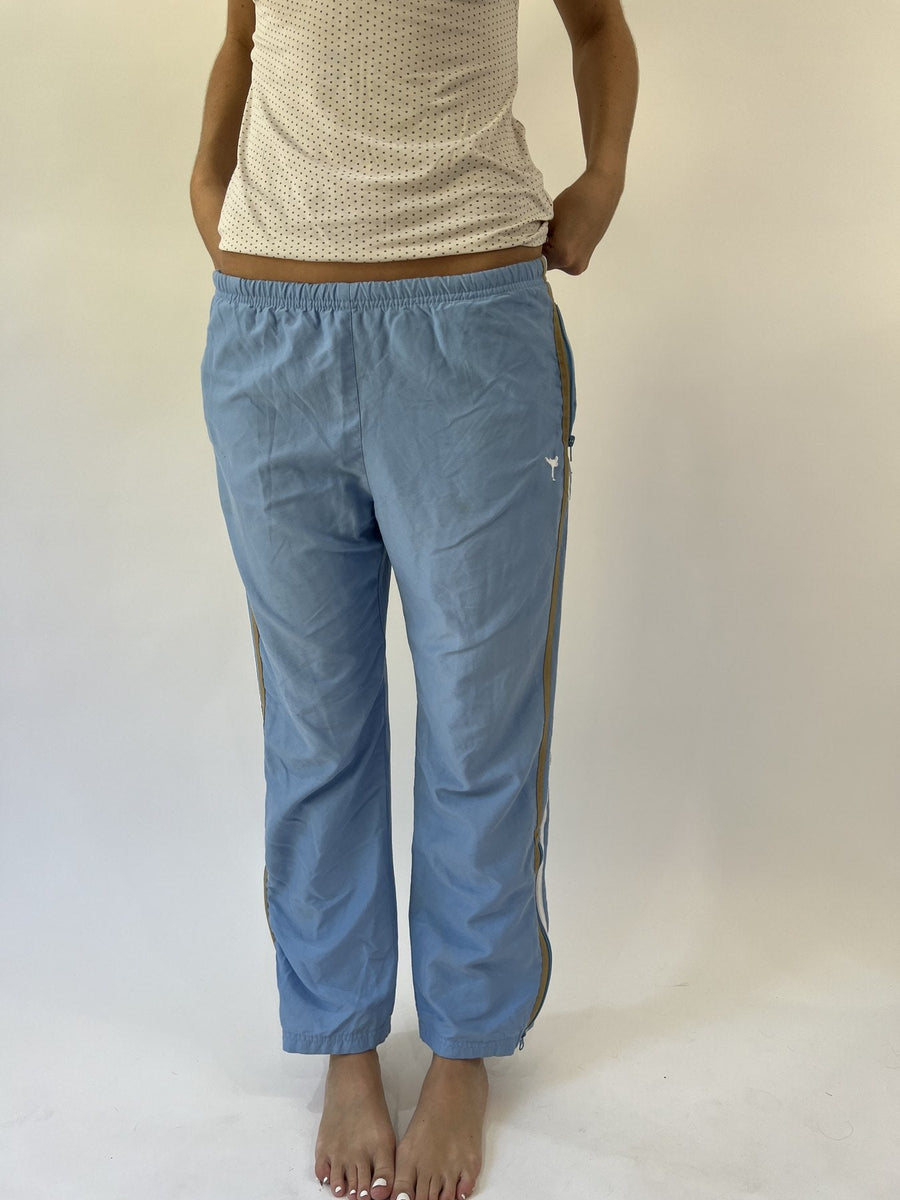 aquamarine drop | small light blue puma track pants
