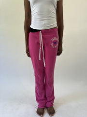aquamarine drop | small pink hollister track pants