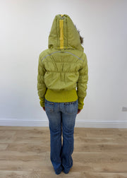 medium green tou.tou puffer jacket view 5
