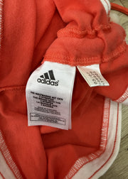 medium orange adidas tank top label