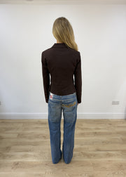 medium brown suit blazer image 7