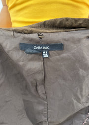medium brown Zara corduroy jacket image 8