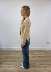 small cream List blazer image 5