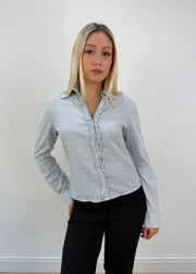 small black vivette tailored trousers portrait