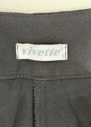 small black vivette tailored trousers label or detail