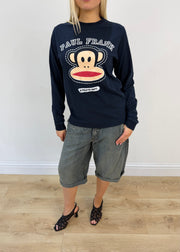 small navy paul frank long sleeve top image 2