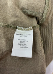 large brown burberry check-lined zip hoodie image 10