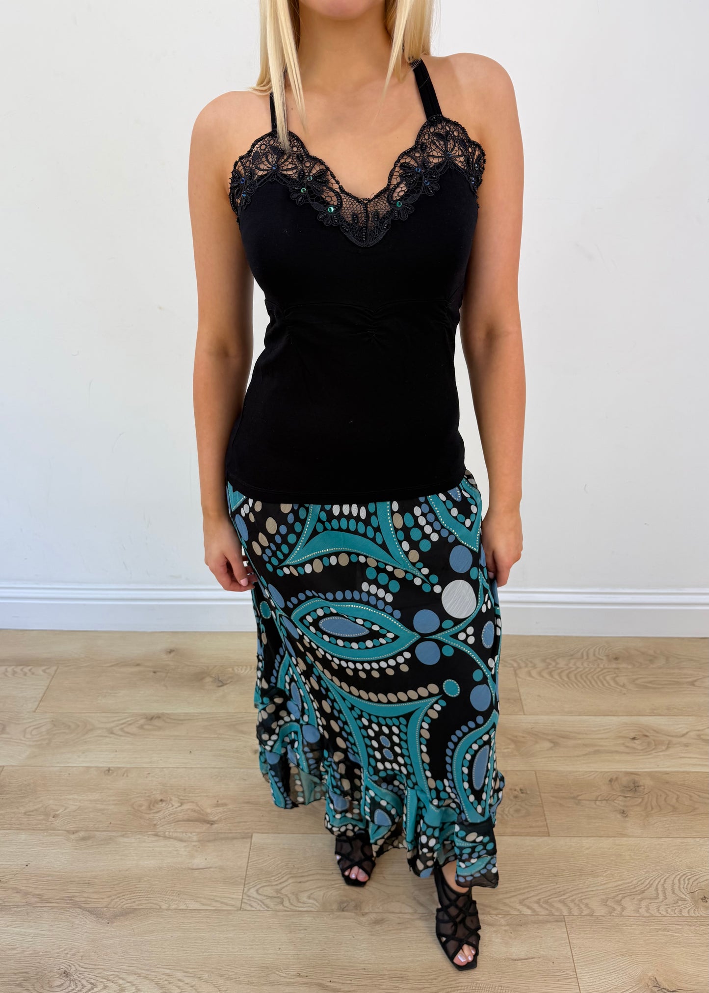 Large black Dolce & Gabbana cami