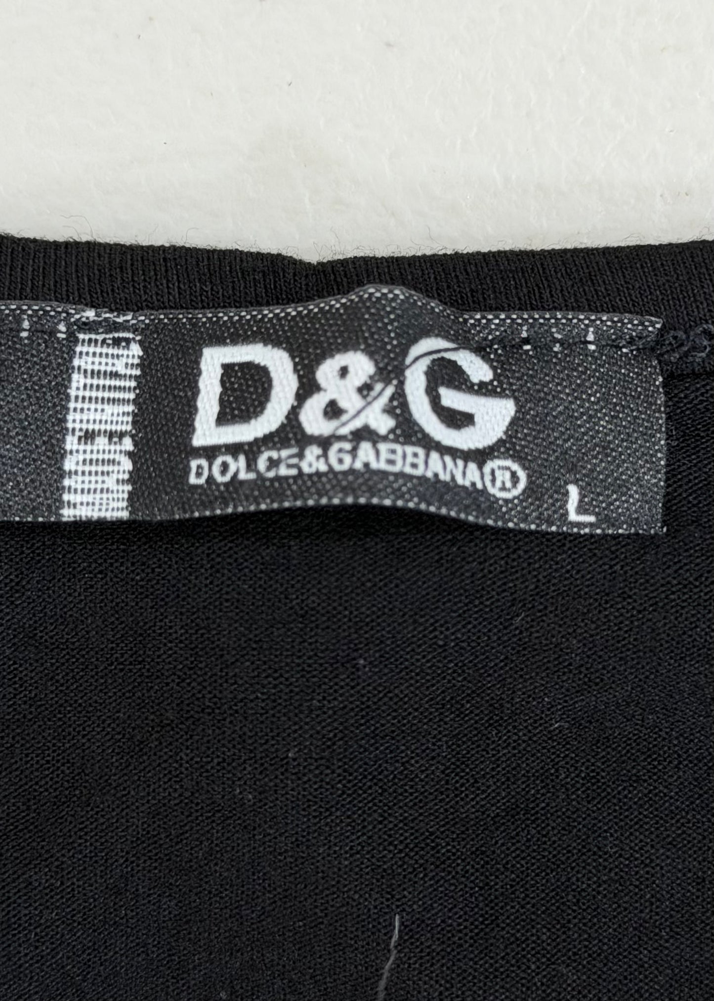 Large black Dolce & Gabbana cami