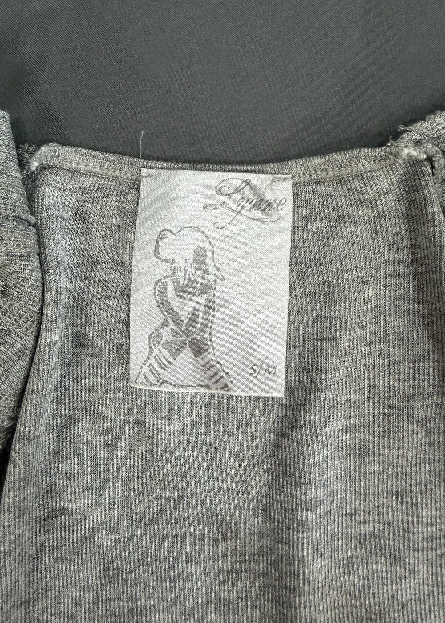 small grey cropped bolero cardigan image 7