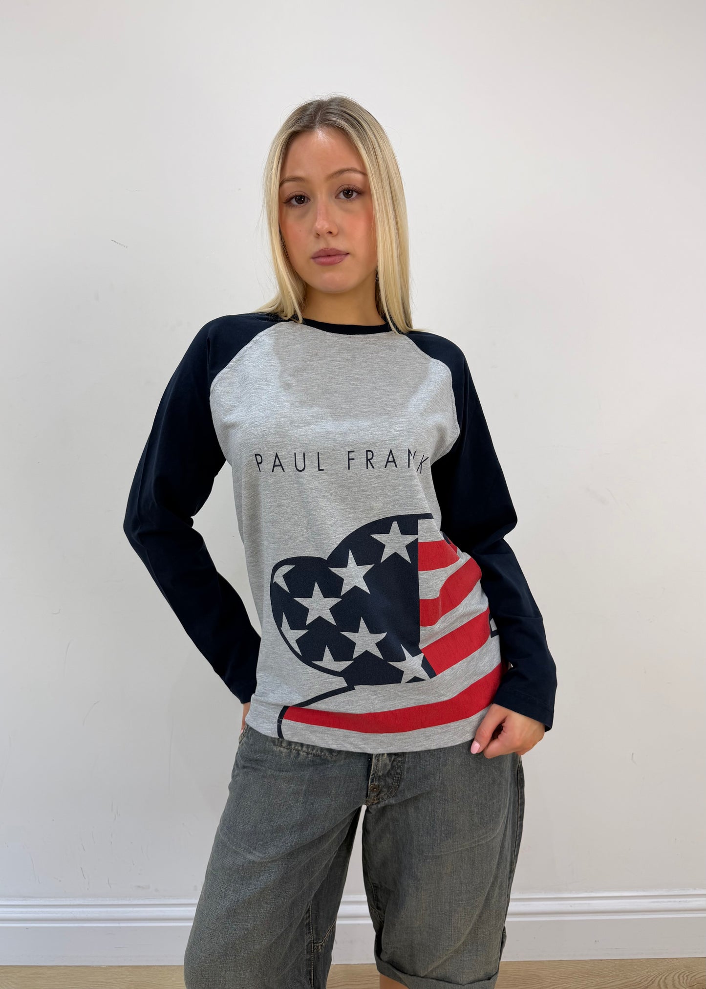 Small grey Paul Frank long sleeve top