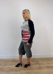 Small grey Paul Frank long sleeve top