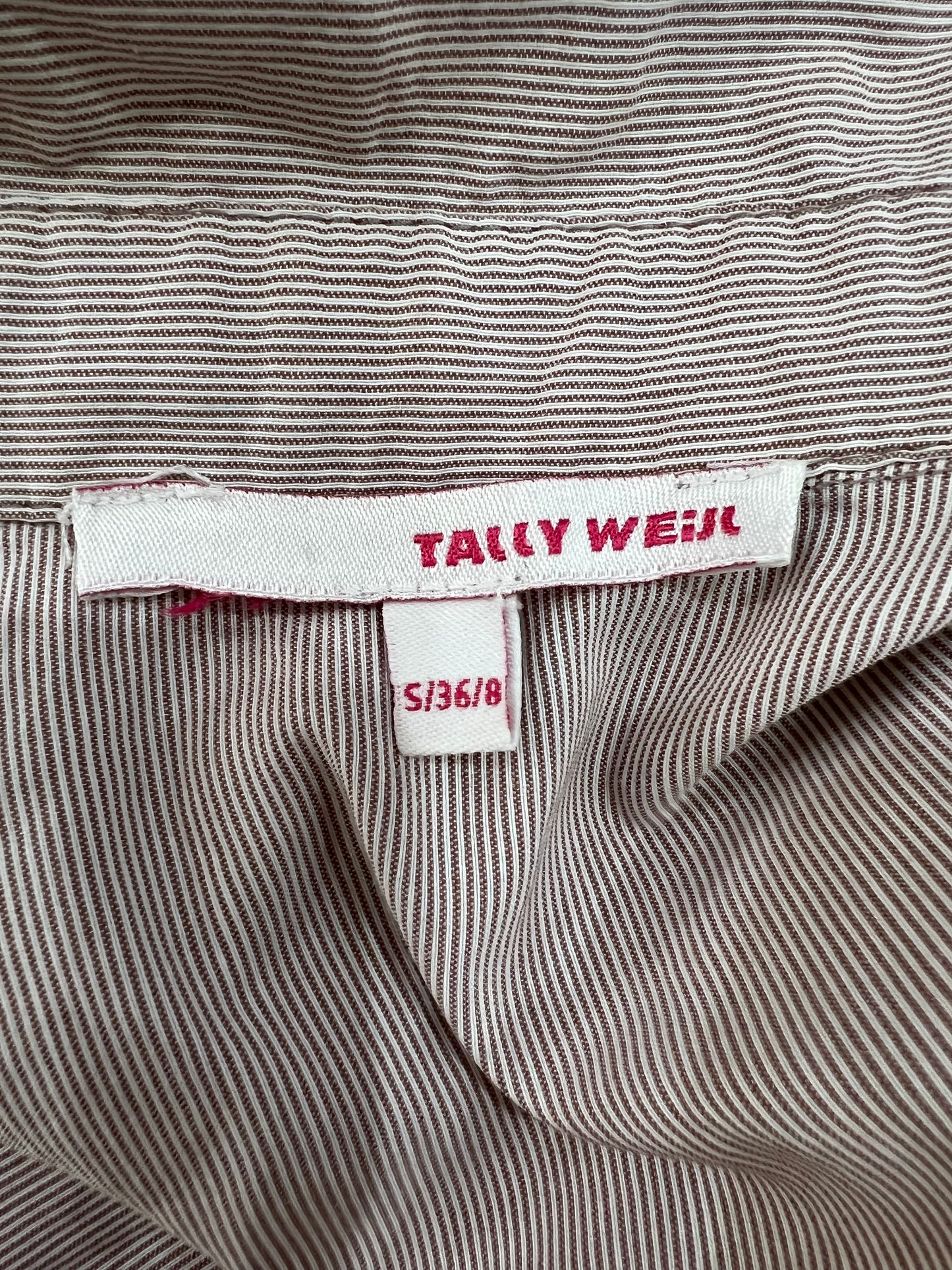 tally weijl shirt dress size label