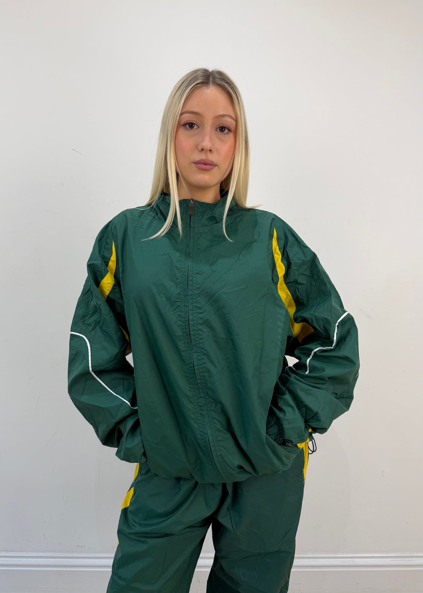extra large green and yellow south africa track jacket image 1