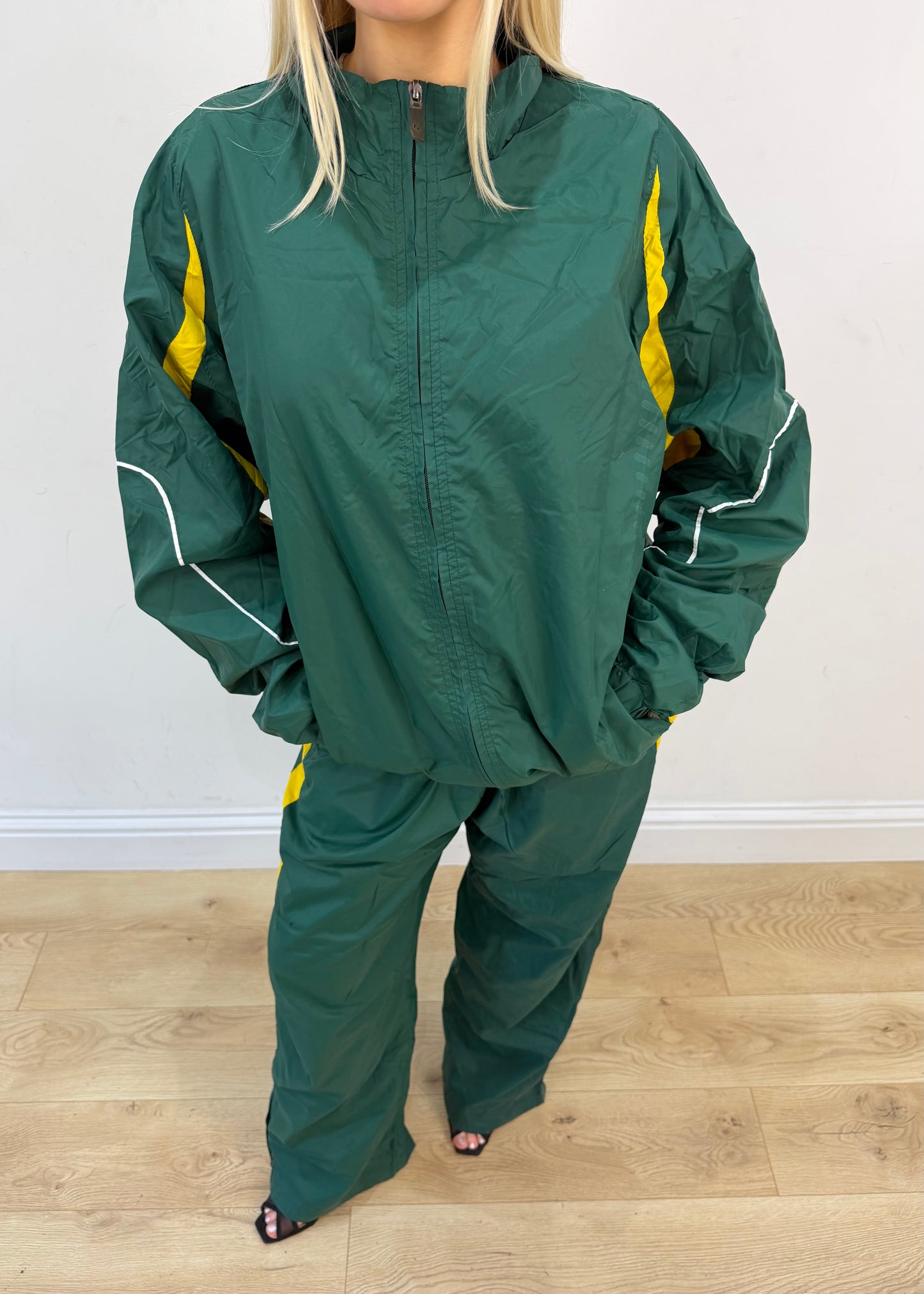 extra large green and yellow south africa track jacket image 2