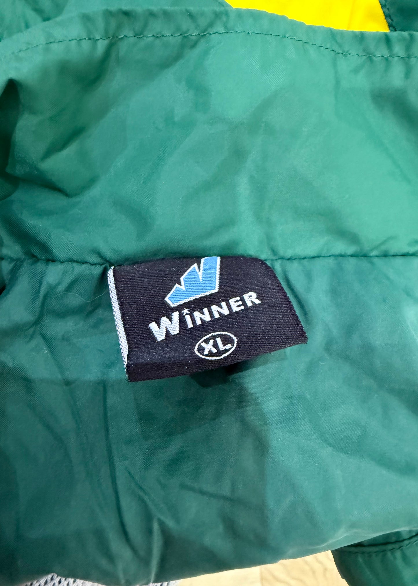 extra large green and yellow south africa track jacket image 9